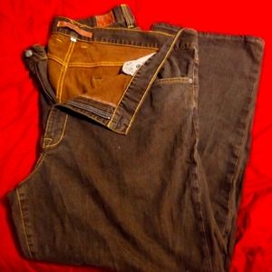 Men's Agave Denim Brown SZ 48